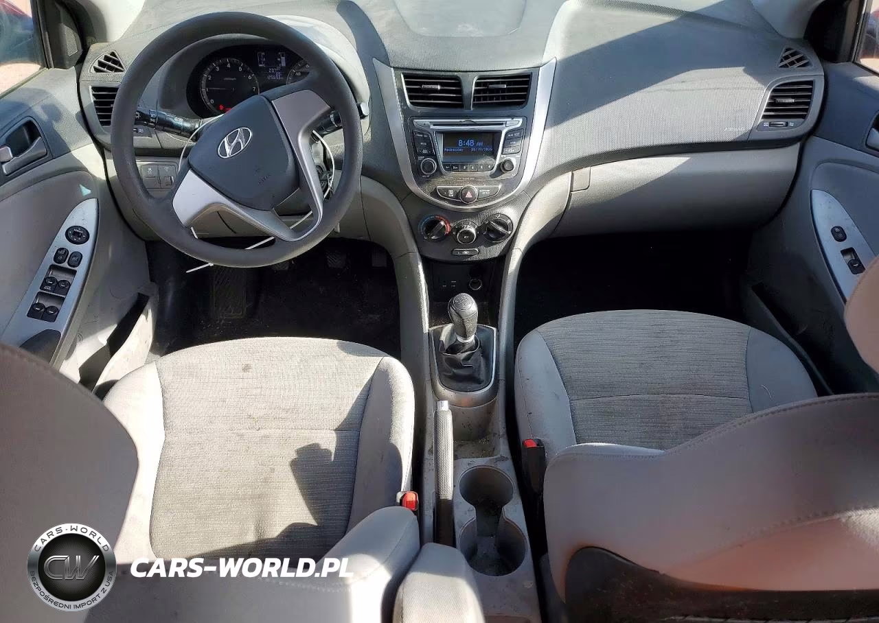 2017 Hyundai Accent Se VIN:KMHCT4AE7HU338341 - 8