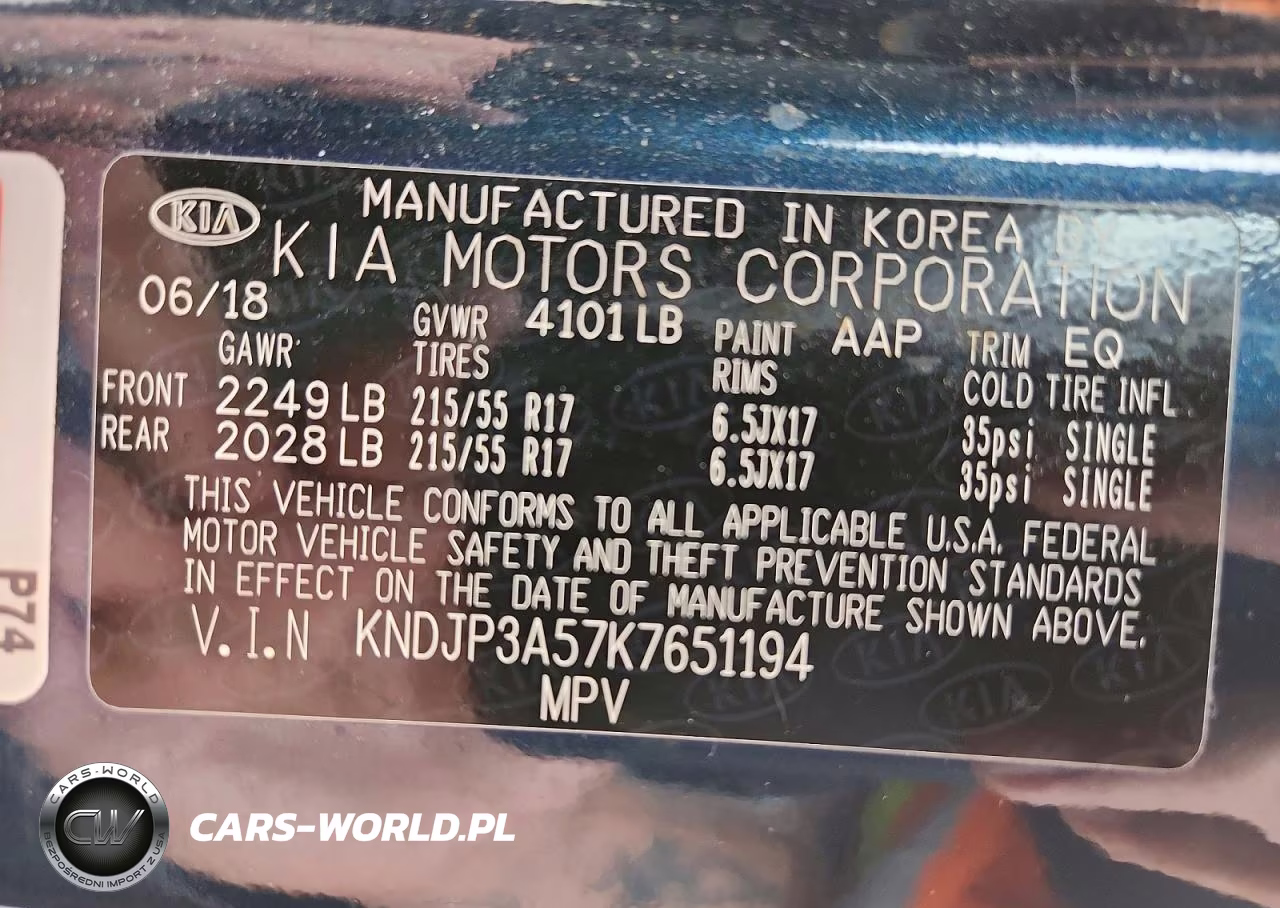 2019 Kia Soul + VIN:KNDJP3A57K7651194 - 13