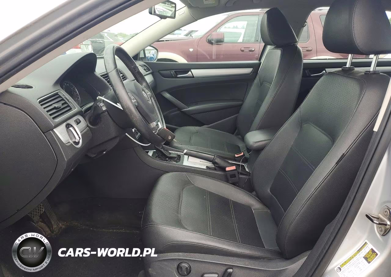 2012 Volkswagen Passat Se VIN:1VWBP7A38CC081707 - 7