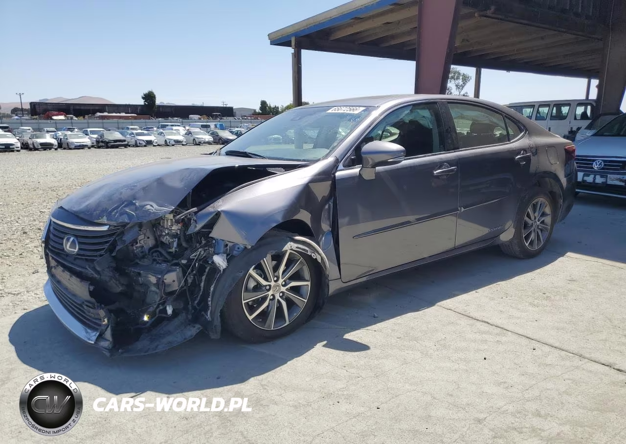 2018 Lexus Es 300H VIN:JTHBW1GG6J2193694 - 1