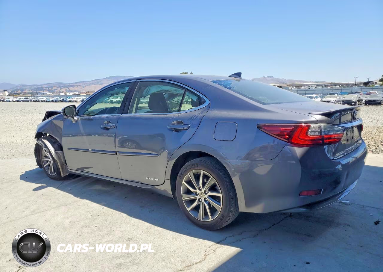 2018 Lexus Es 300H VIN:JTHBW1GG6J2193694 - 2