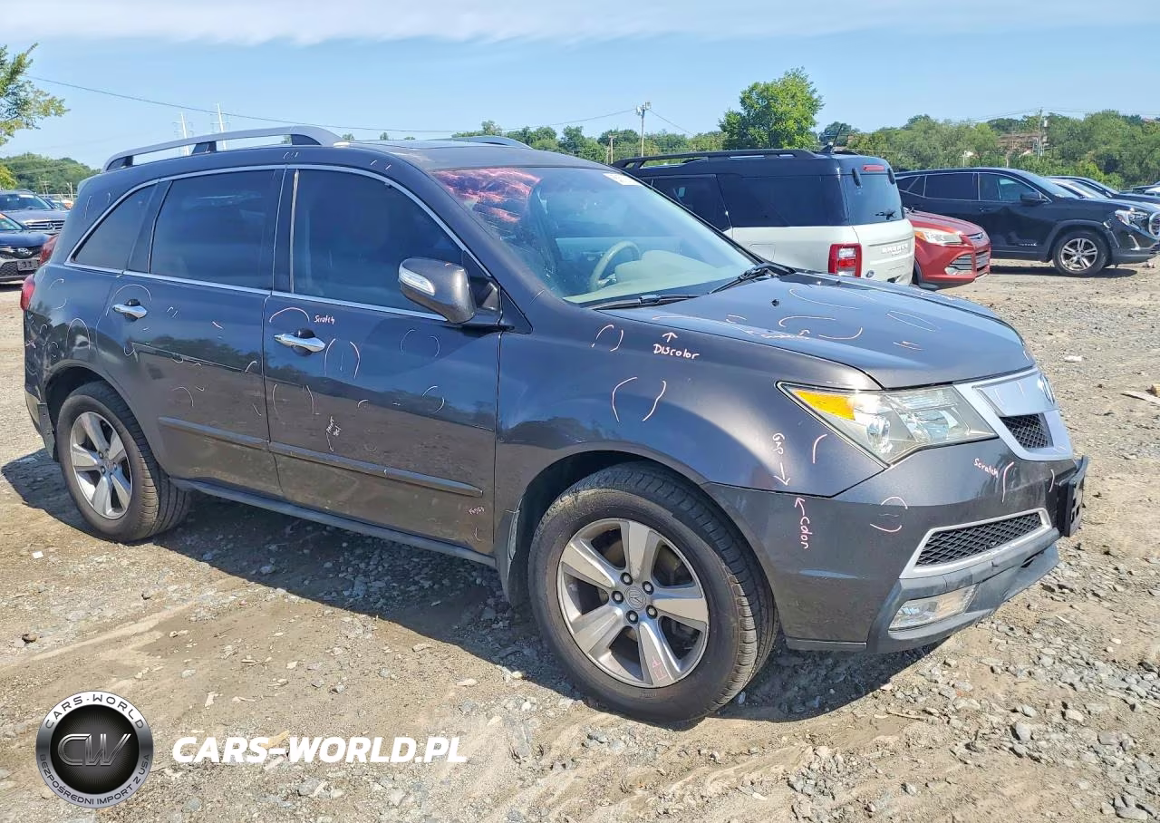 2011 Acura Mdx Technology VIN:2HNYD2H63BH503834 - 4