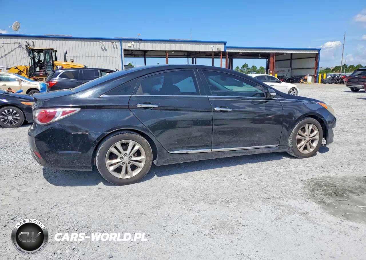 2014 Hyundai Sonata Hybrid VIN:KMHEC4A46EA105919 - 3