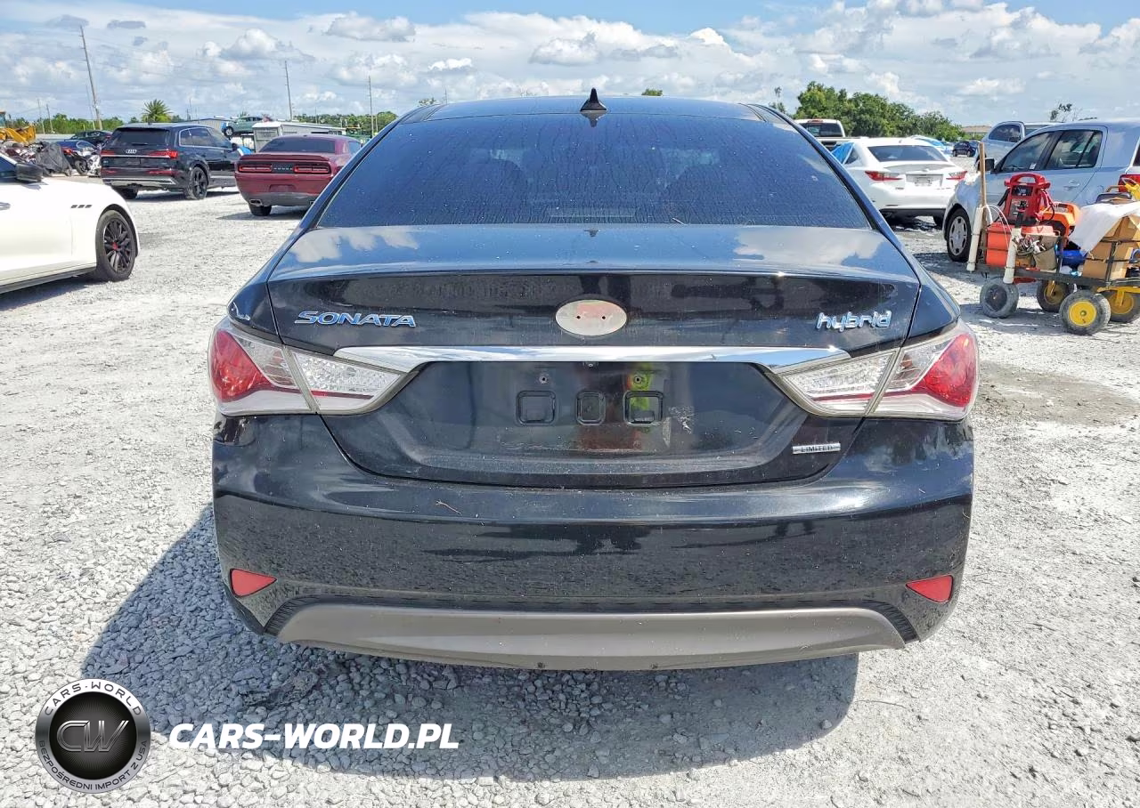 2014 Hyundai Sonata Hybrid VIN:KMHEC4A46EA105919 - 6