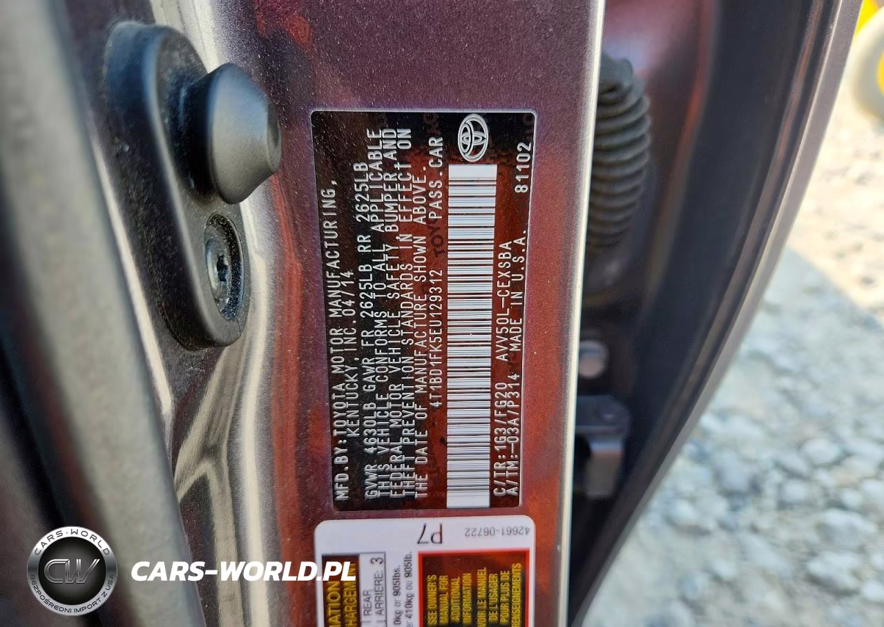 2014 Toyota Camry Hybrid Se VIN:4T1BD1FK5EU129312 - 12