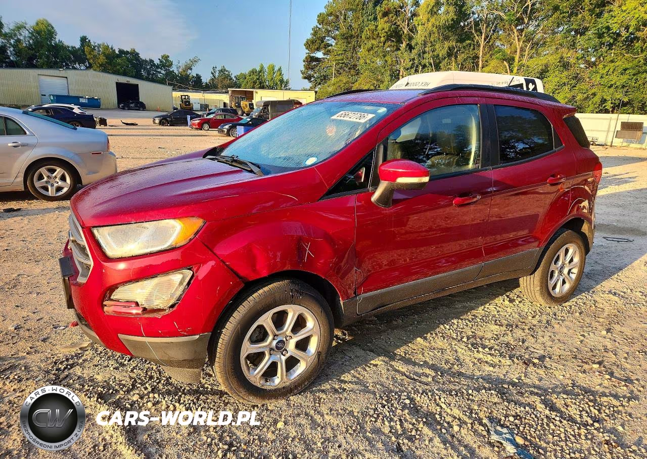 2019 Ford Ecosport Se VIN:MAJ6S3GL6KC305922 - 1
