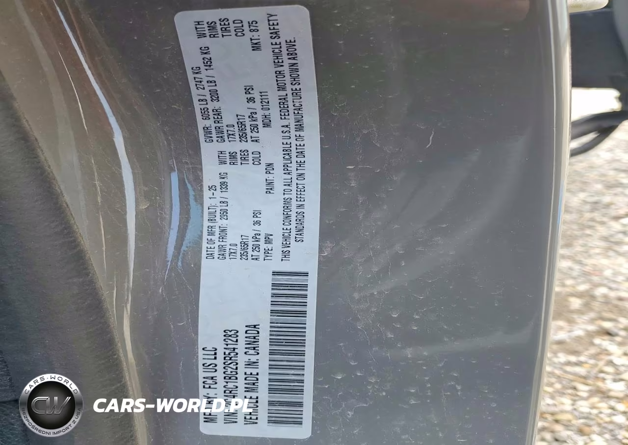 2025 Chrysler Pacifica Select VIN:2C4RC1BG2SR541283 - 13