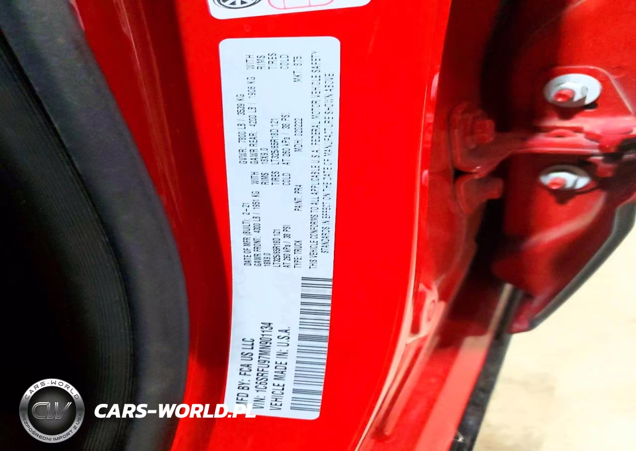 2021 Ram 1500 Trx VIN:1C6SRFU97MN901134 - 13