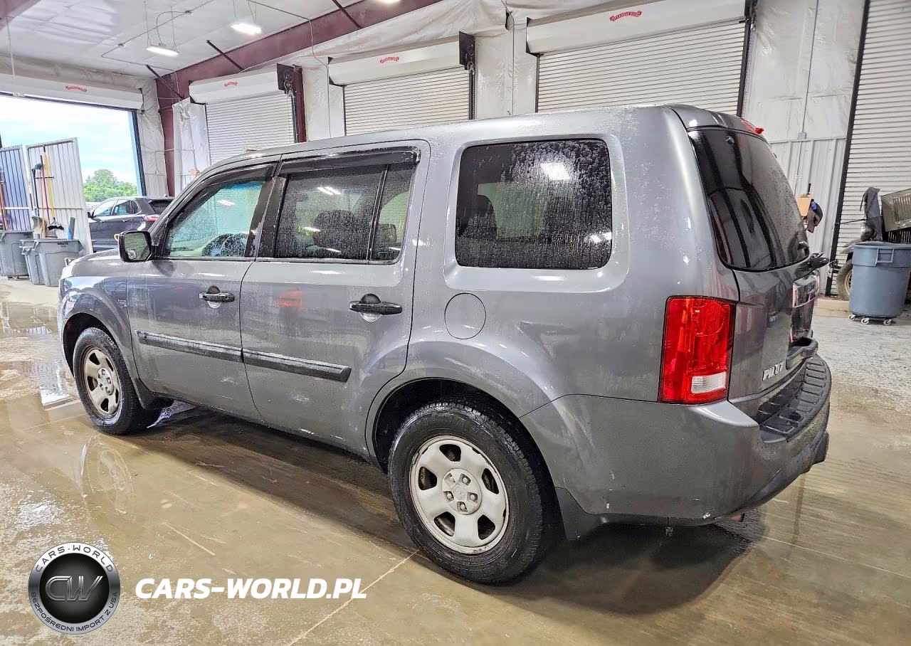 2013 Honda Pilot Lx VIN:5FNYF4H20DB036745 - 2