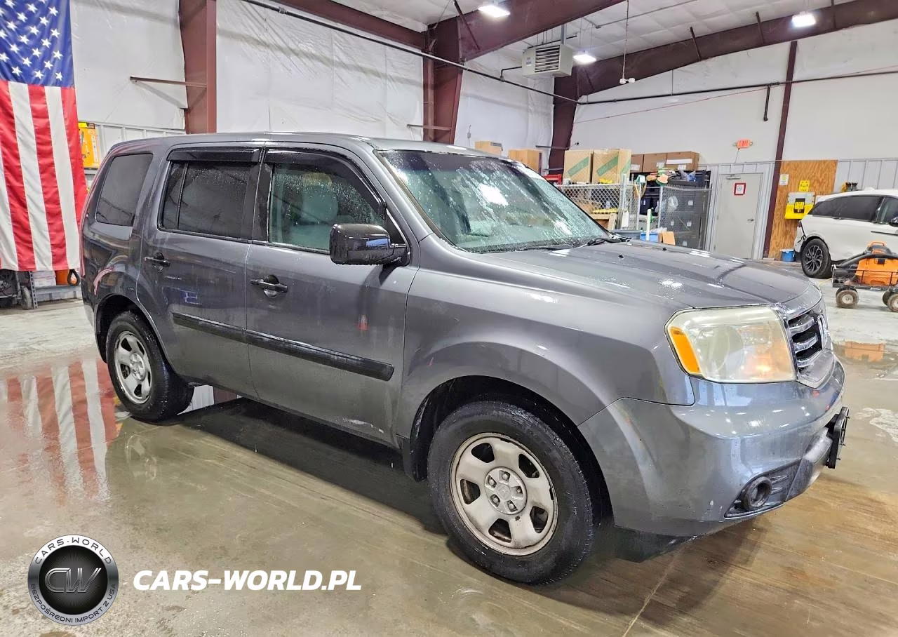 2013 Honda Pilot Lx VIN:5FNYF4H20DB036745 - 4