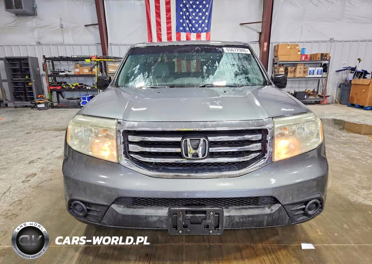 2013 Honda Pilot Lx VIN:5FNYF4H20DB036745 - 5