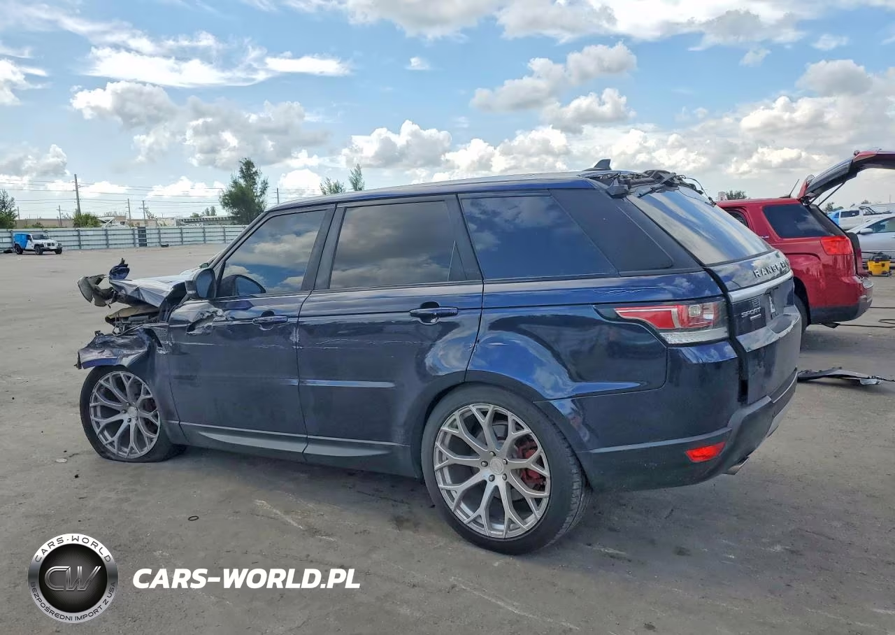 2016 Land Rover Range Rover Sport Hse VIN:SALWR2VF6GA583342 - 2