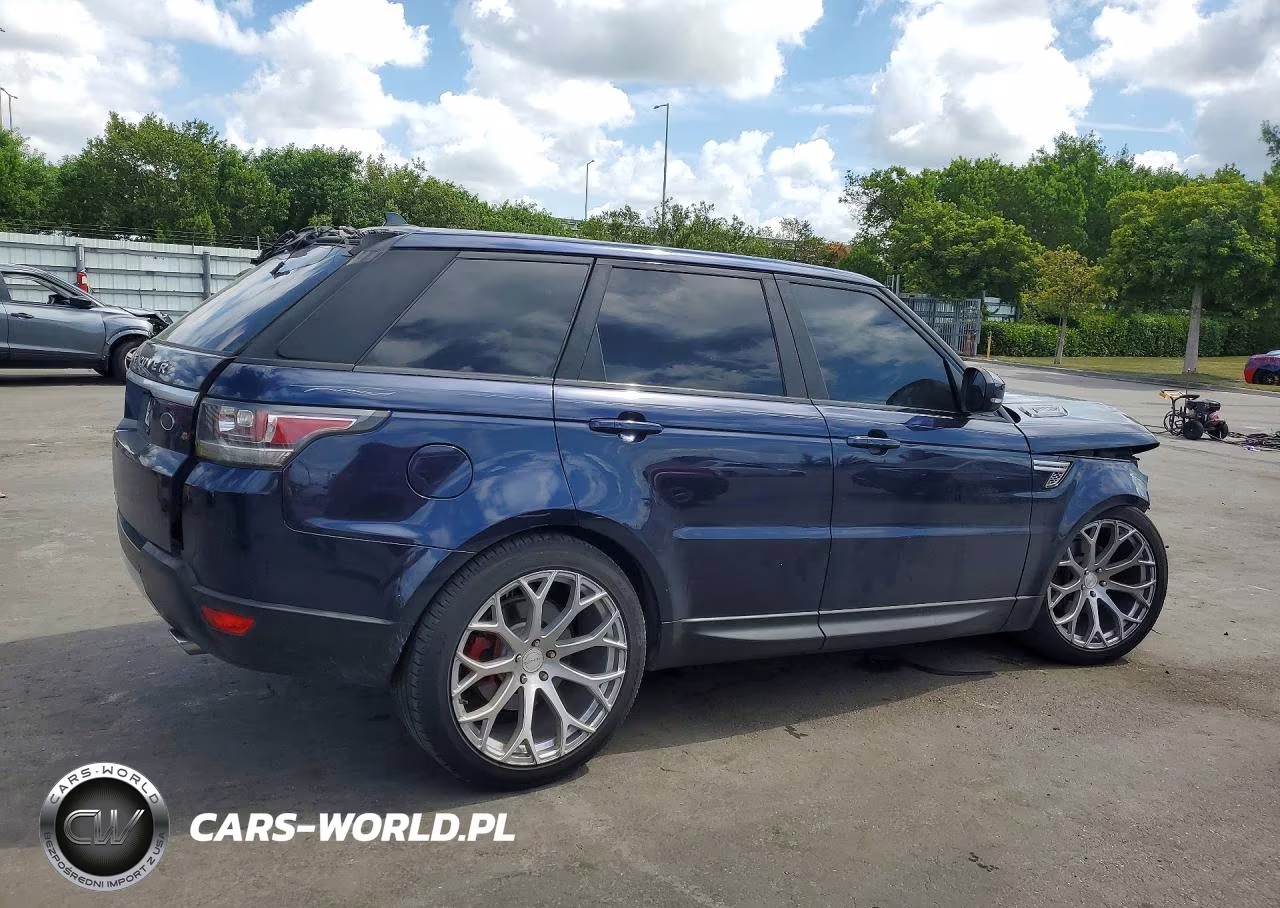 2016 Land Rover Range Rover Sport Hse VIN:SALWR2VF6GA583342 - 3