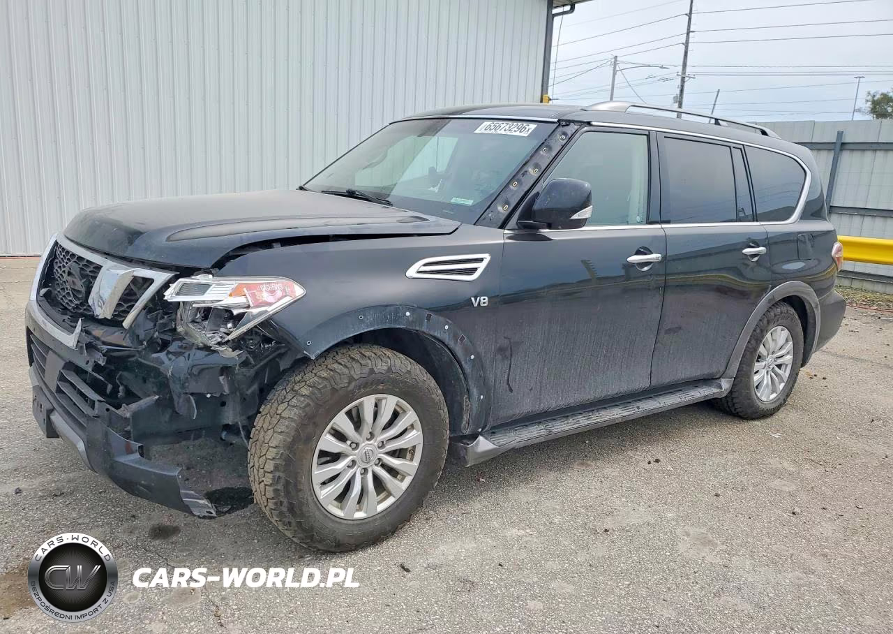 2019 Nissan Armada Sv VIN:JN8AY2NC2K9584089 - 1