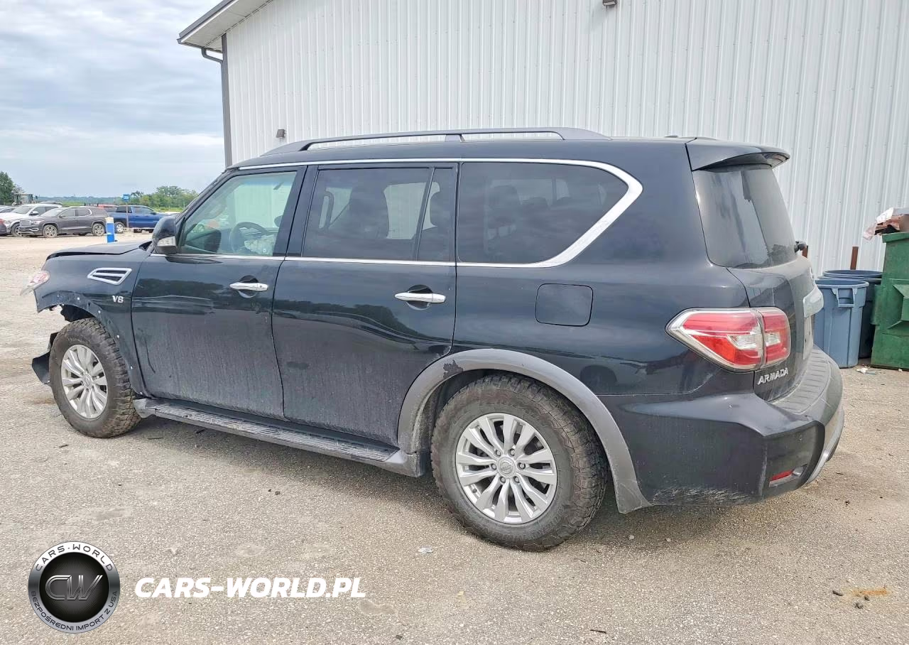 2019 Nissan Armada Sv VIN:JN8AY2NC2K9584089 - 2