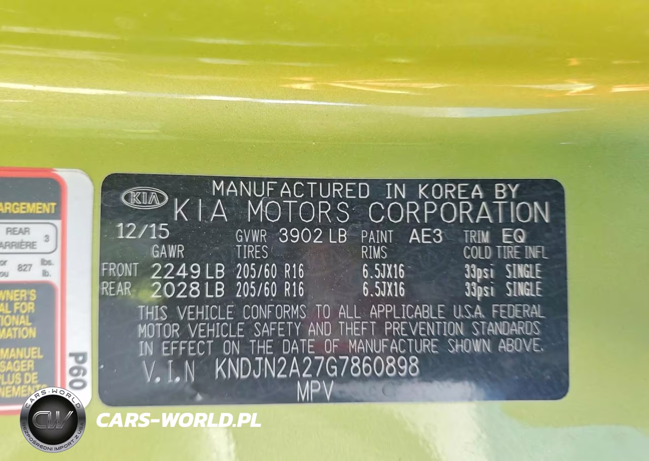 2016 Kia Soul Base VIN:KNDJN2A27G7860898 - 13