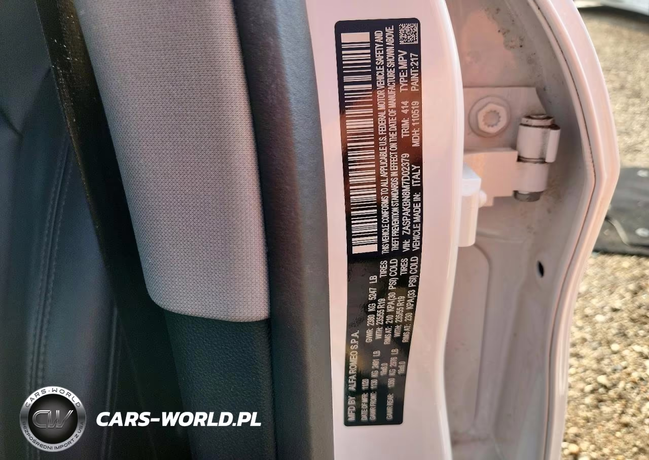 2021 Alfa Romeo Stelvio Ti VIN:ZASPAKBN8M7D02379 - 12