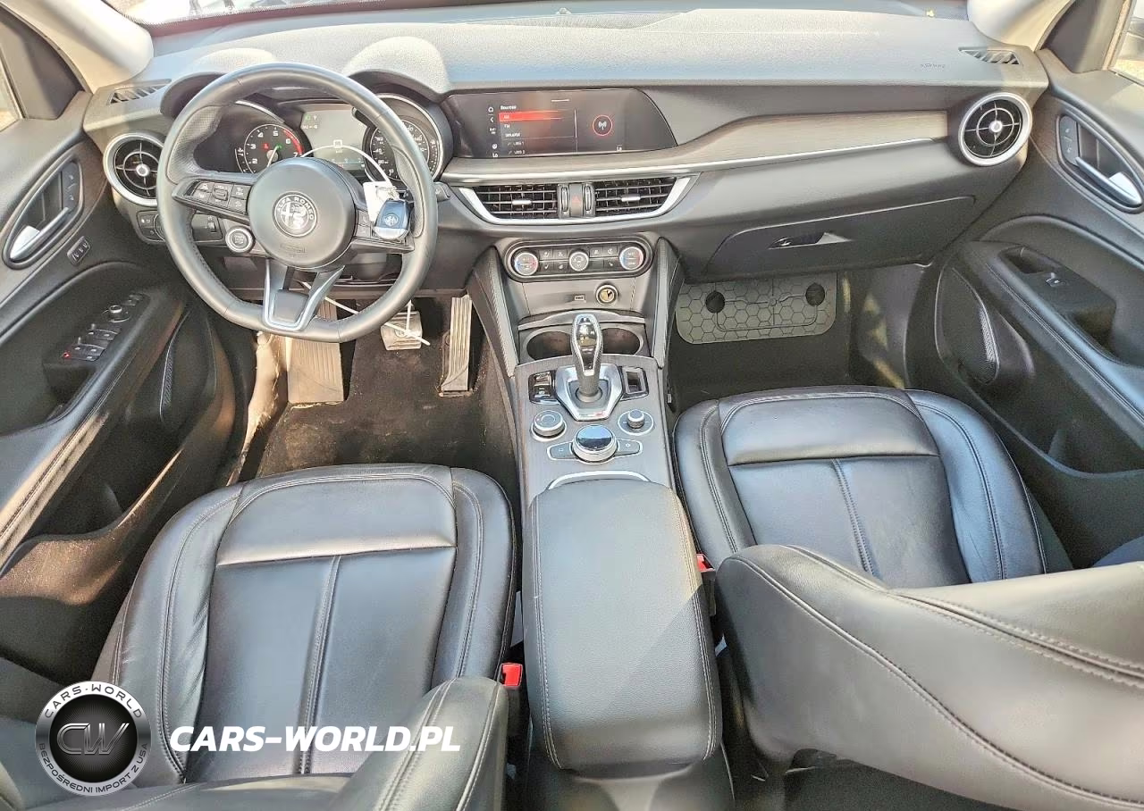 2021 Alfa Romeo Stelvio Ti VIN:ZASPAKBN8M7D02379 - 8