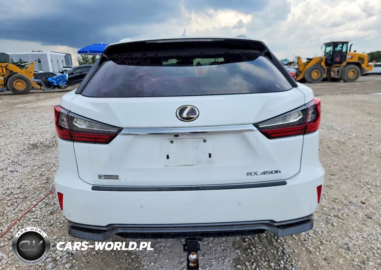 2017 Lexus Rx 450H F Sport VIN:2T2BGMCA2HC014222 - 6
