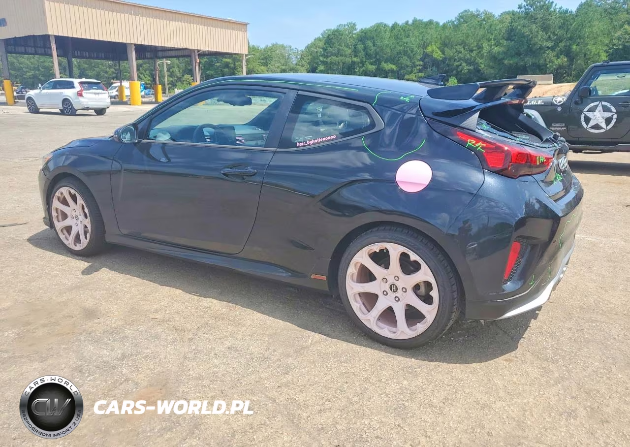2021 Hyundai Veloster Turbo 1.6T VIN:KMHTH6AB0MU032546 - 2