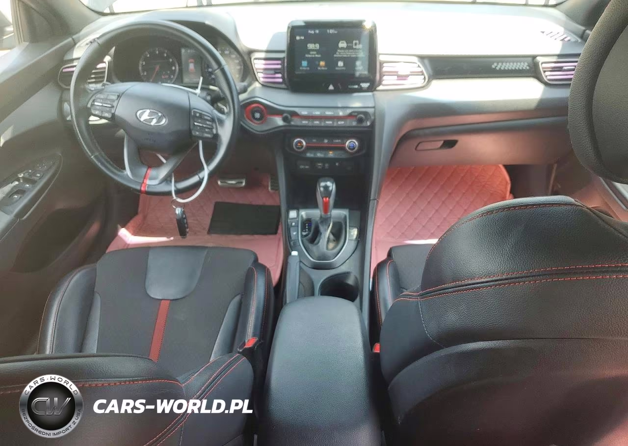 2021 Hyundai Veloster Turbo 1.6T VIN:KMHTH6AB0MU032546 - 8