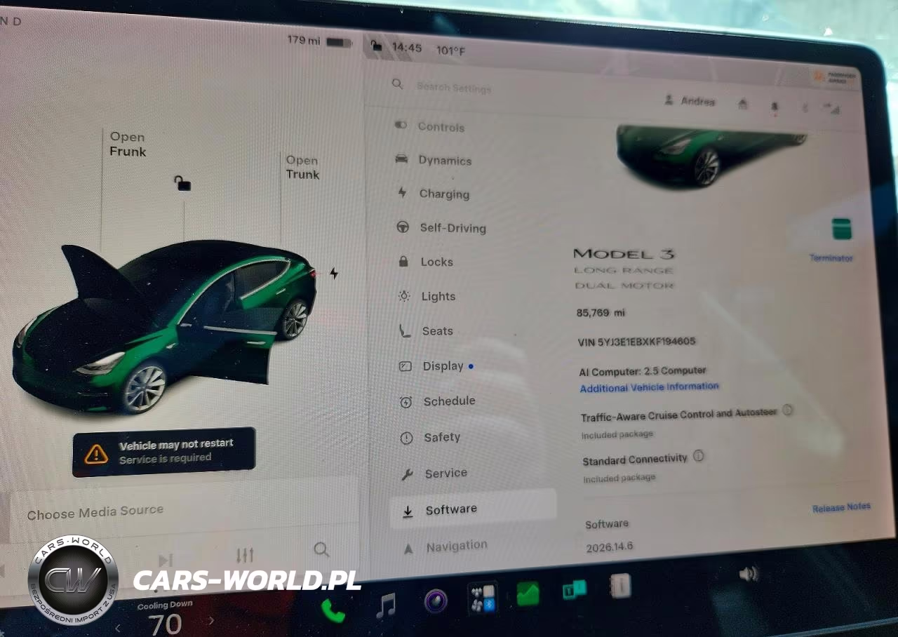2019 Tesla Model 3 VIN:5YJ3E1EBXKF194605 - 9