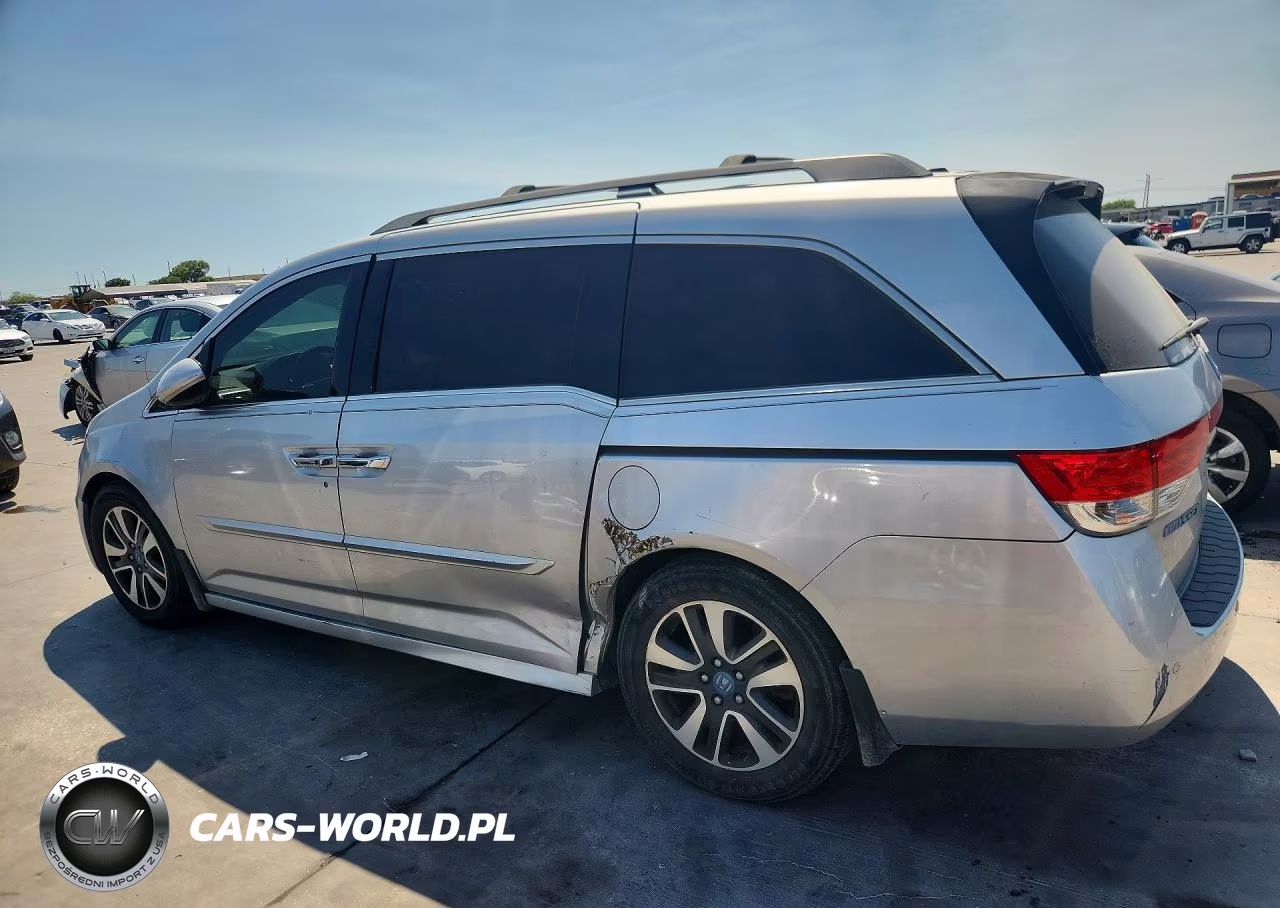 2015 Honda Odyssey Touring-Touring Elite VIN:5FNRL5H94FB003833 - 2