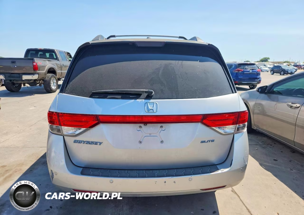 2015 Honda Odyssey Touring-Touring Elite VIN:5FNRL5H94FB003833 - 6