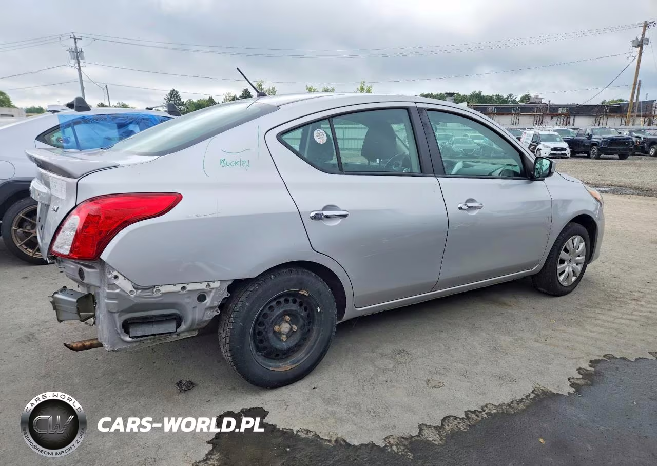 2019 Nissan Versa Sv VIN:3N1CN7APXKL868115 - 3