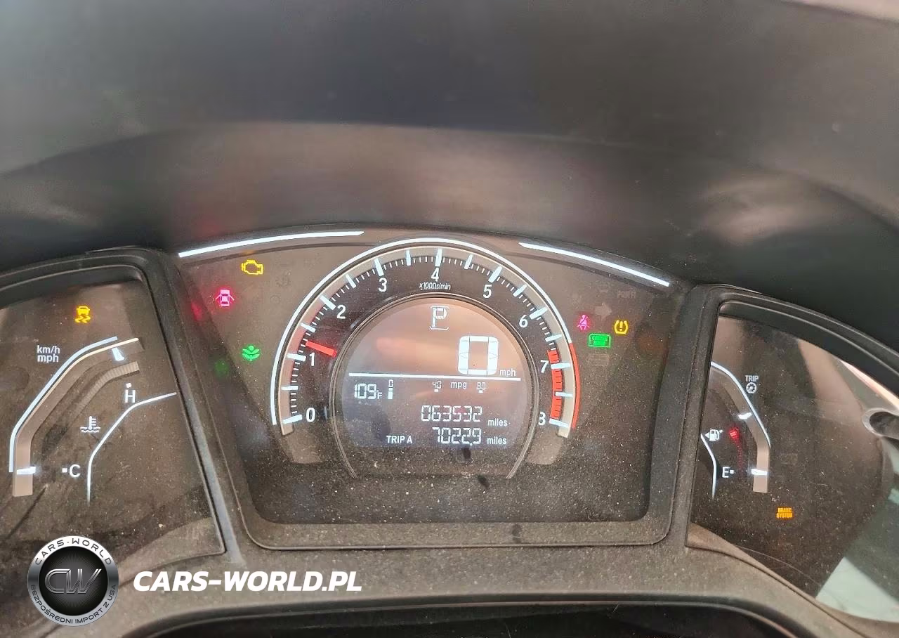 2017 Honda Civic Lx VIN:19XFC2F50HE014709 - 9