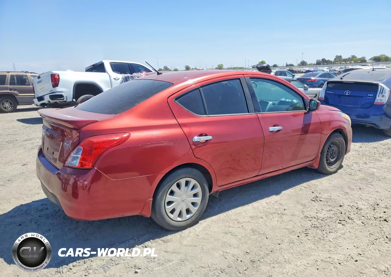 2019 Nissan Versa Sv VIN:3N1CN7AP4KL811666 - 3