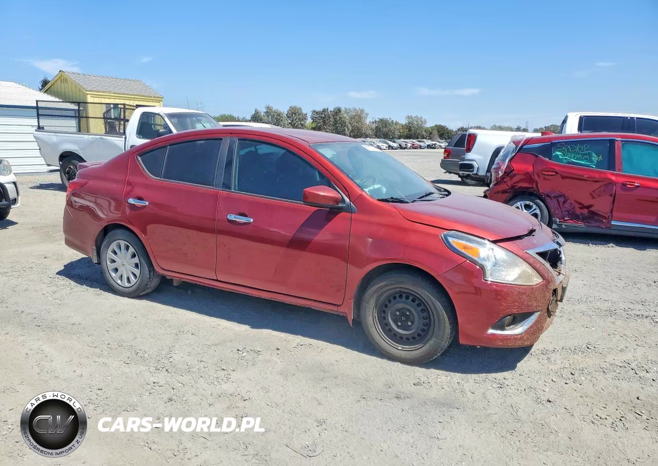 2019 Nissan Versa Sv VIN:3N1CN7AP4KL811666 - 4
