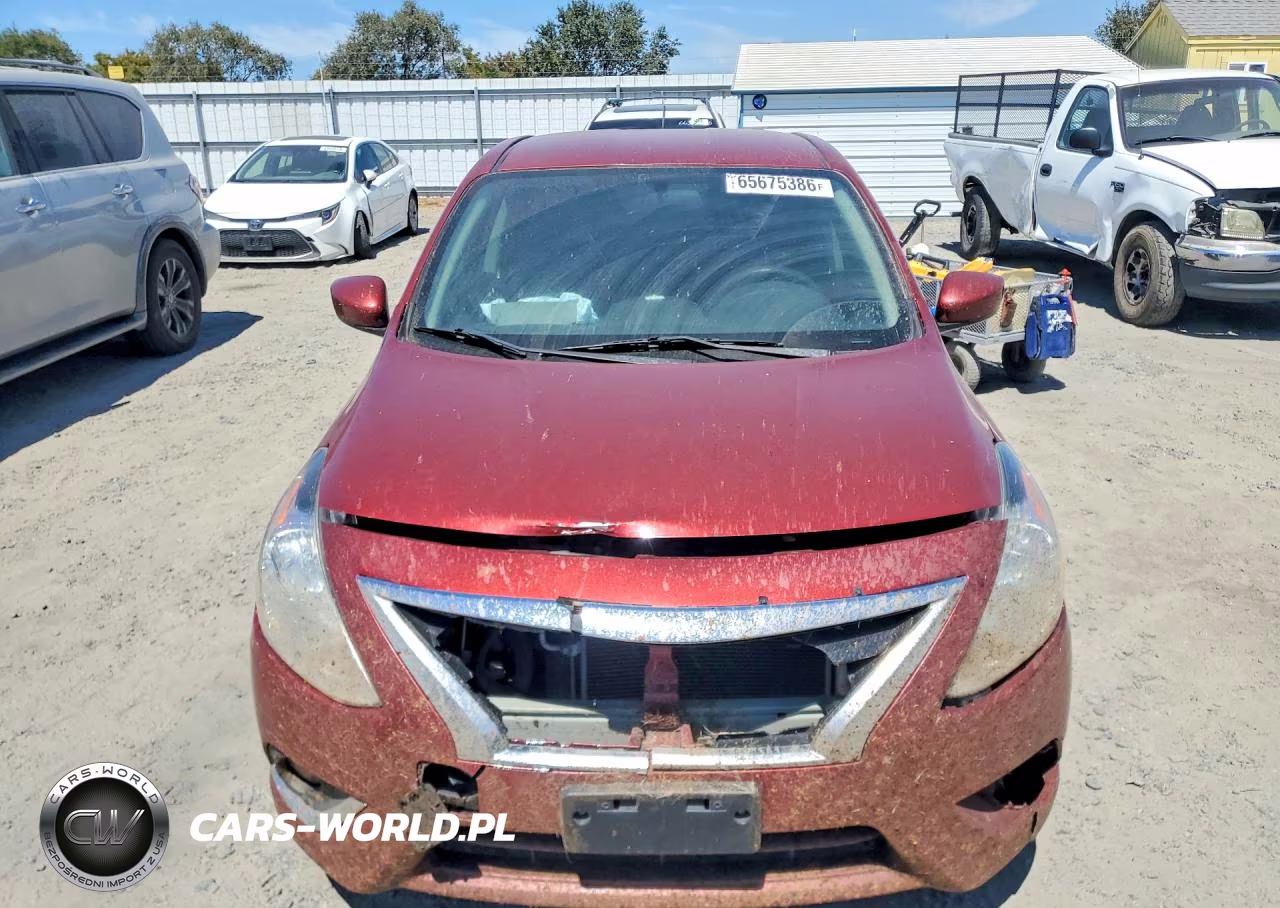 2019 Nissan Versa Sv VIN:3N1CN7AP4KL811666 - 5