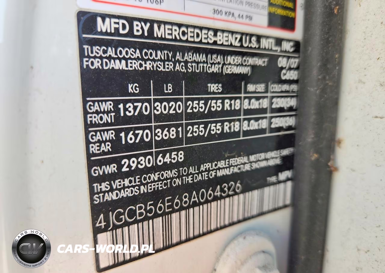 2008 Mercedes-Benz R 350 VIN:4JGCB56E68A064326 - 13