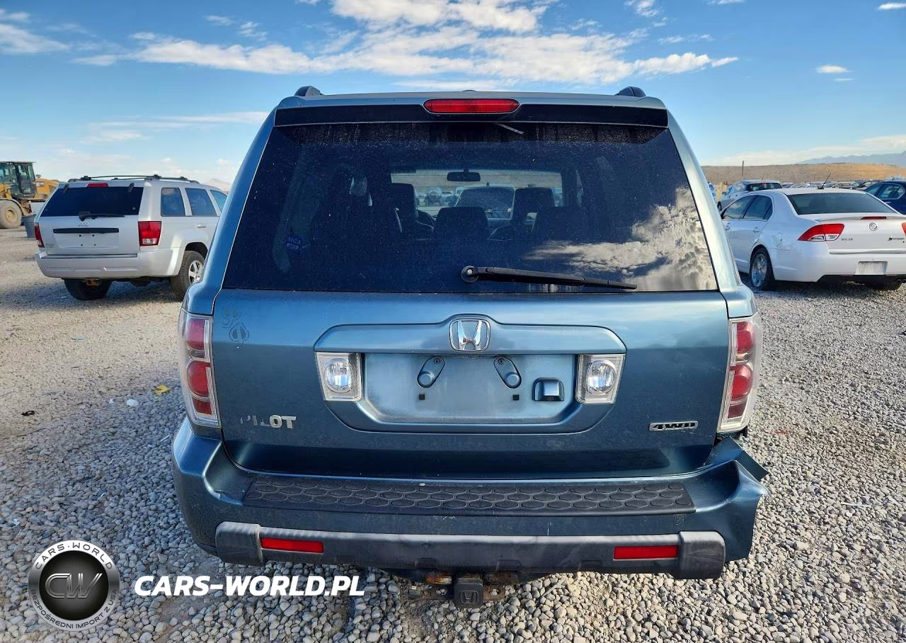 2008 Honda Pilot Exl VIN:5FNYF18778B025628 - 6