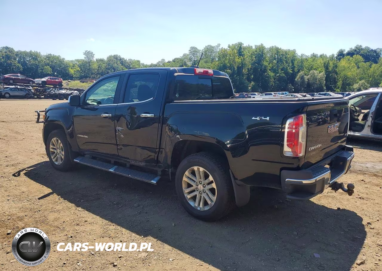 2016 GMC Canyon Slt VIN:1GTG6DE37G1349586 - 2