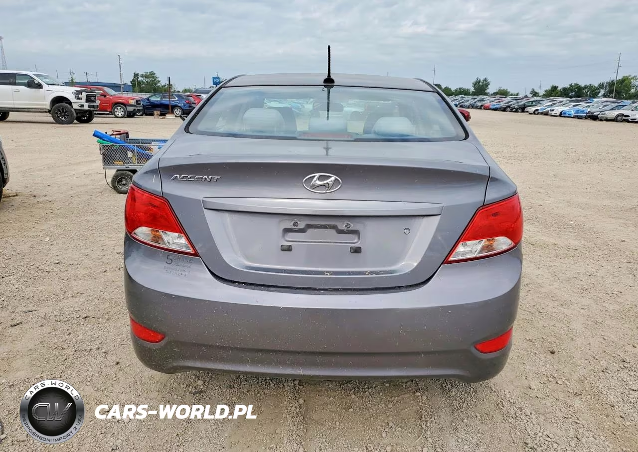 2017 Hyundai Accent Se VIN:KMHCT4AE3HU235904 - 6