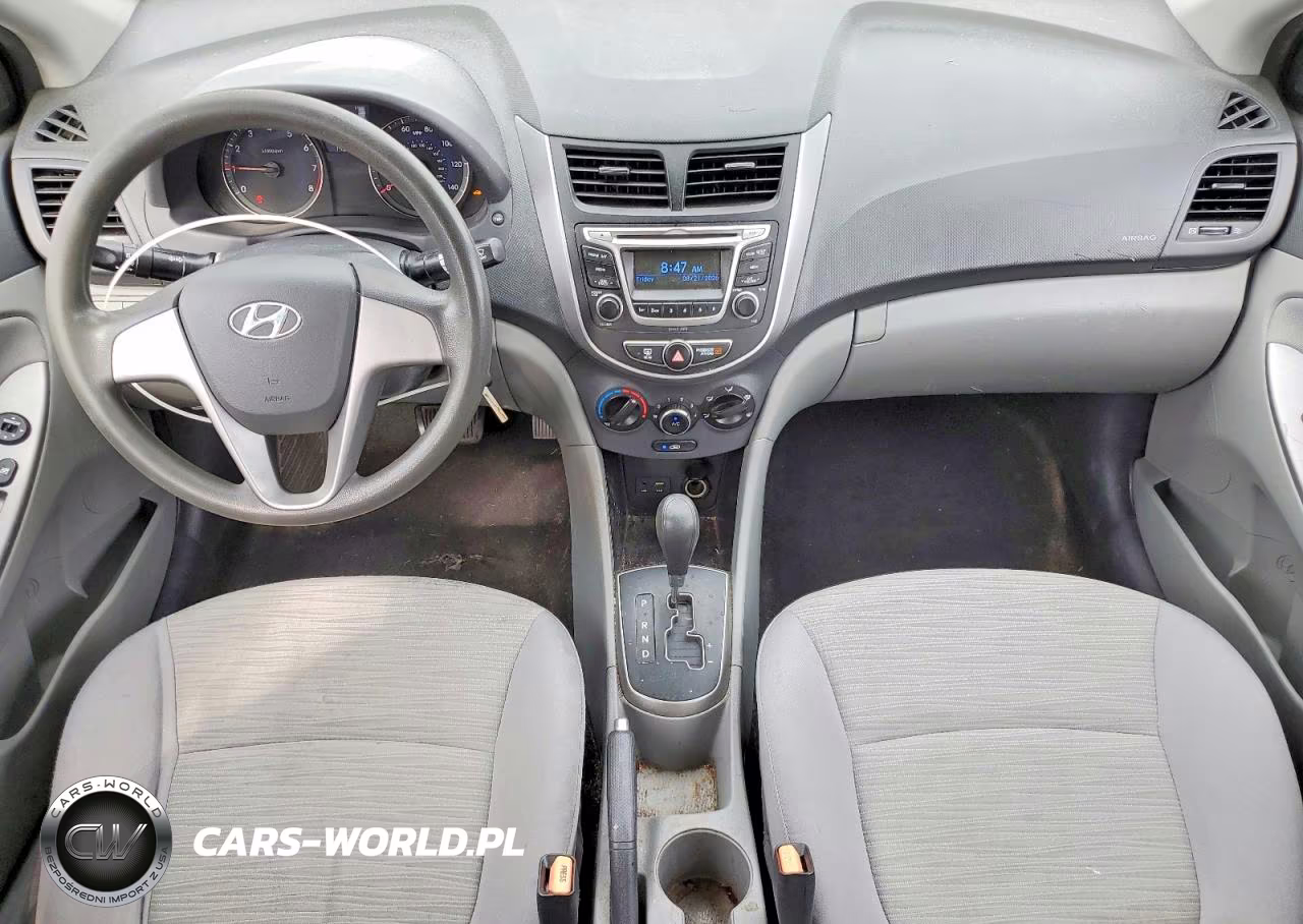 2017 Hyundai Accent Se VIN:KMHCT4AE3HU235904 - 8