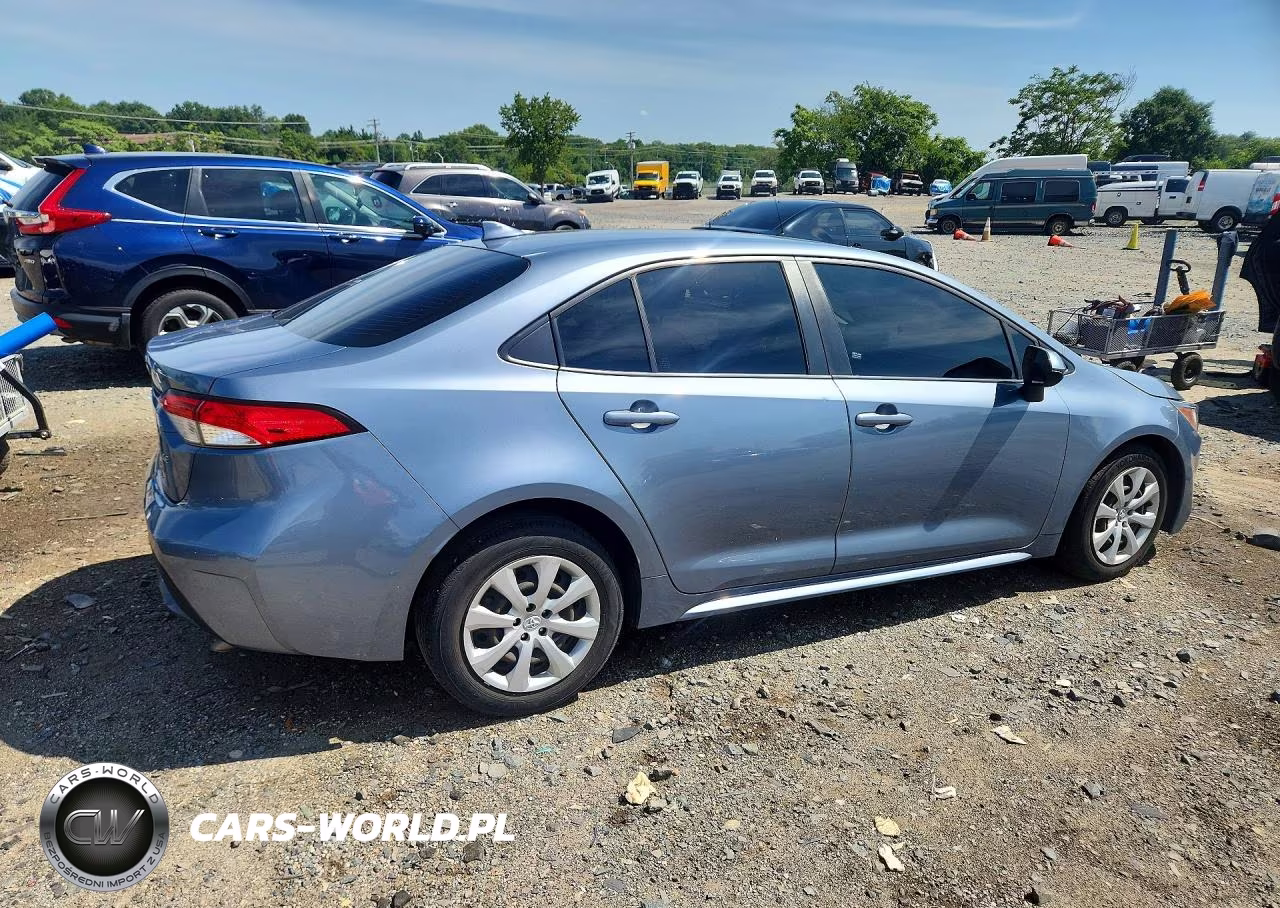 2022 Toyota Corolla Le VIN:JTDEPMAEXNJ194704 - 3