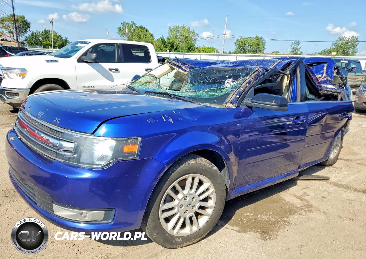 2014 Ford Flex Sel VIN:2FMGK5C81EBD11803 - 1