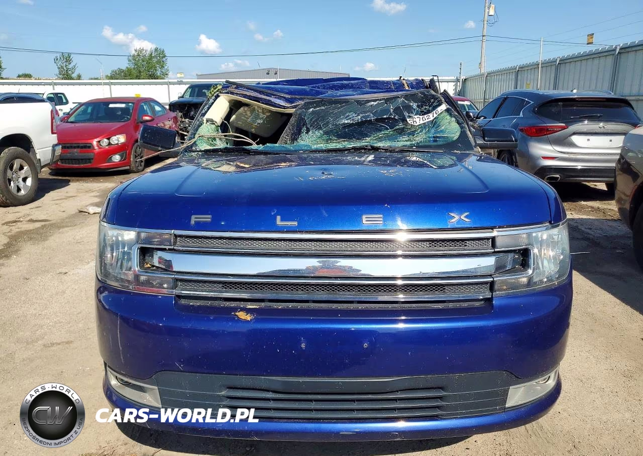 2014 Ford Flex Sel VIN:2FMGK5C81EBD11803 - 5