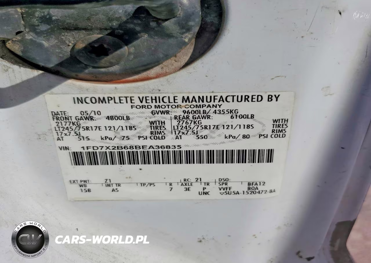 2011 Ford F250 Super Duty VIN:1FD7X2B68BEA36835 - 13
