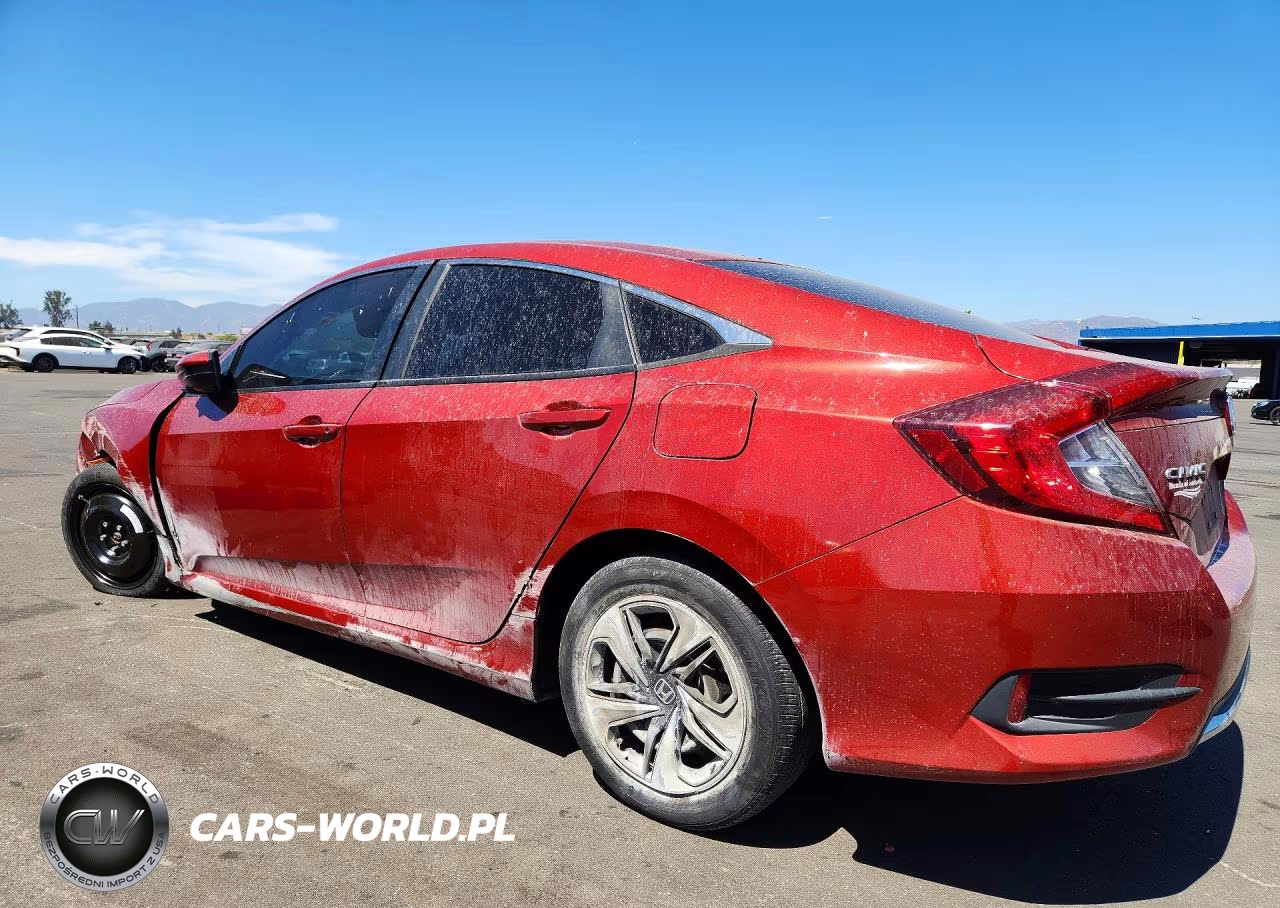 2020 Honda Civic Lx VIN:19XFC2F69LE005508 - 2