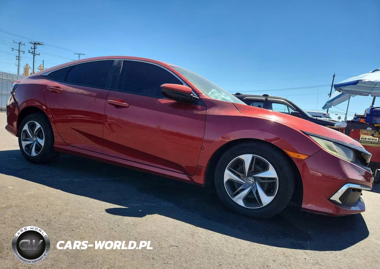 2020 Honda Civic Lx VIN:19XFC2F69LE005508 - 4