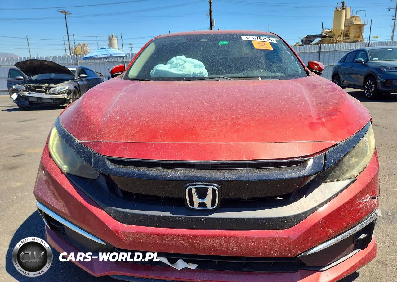 2020 Honda Civic Lx VIN:19XFC2F69LE005508 - 5