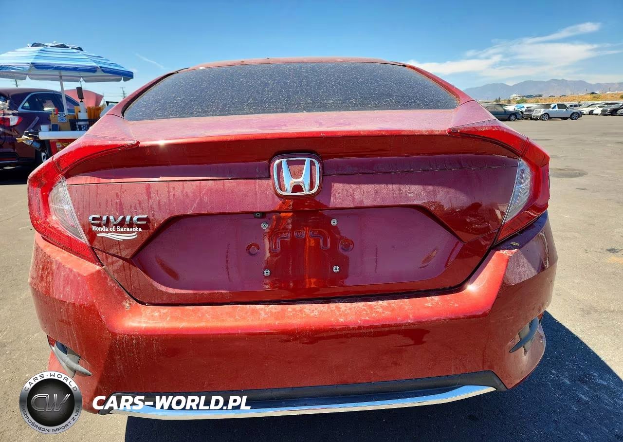 2020 Honda Civic Lx VIN:19XFC2F69LE005508 - 6