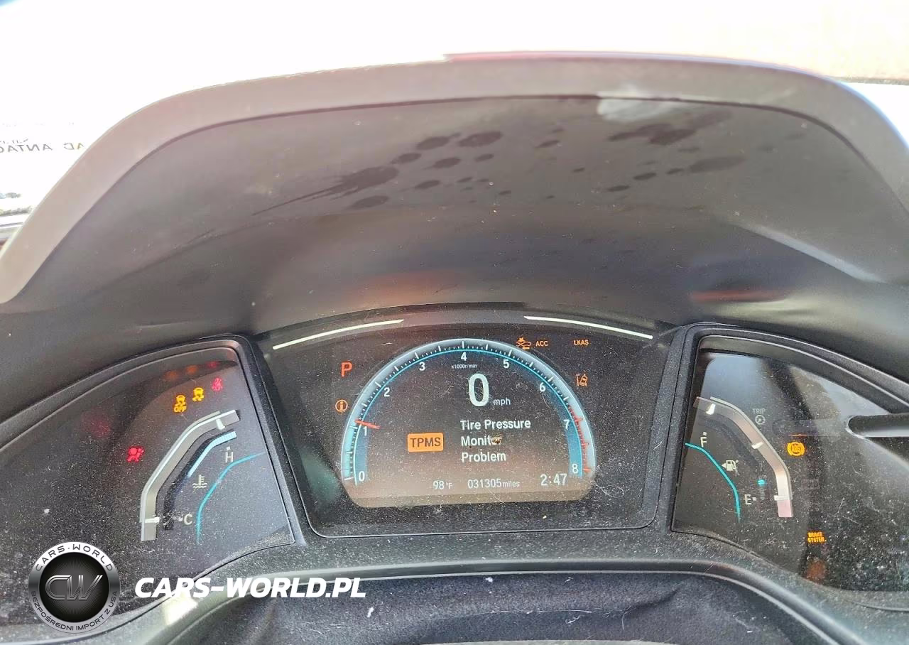2020 Honda Civic Lx VIN:19XFC2F69LE005508 - 9