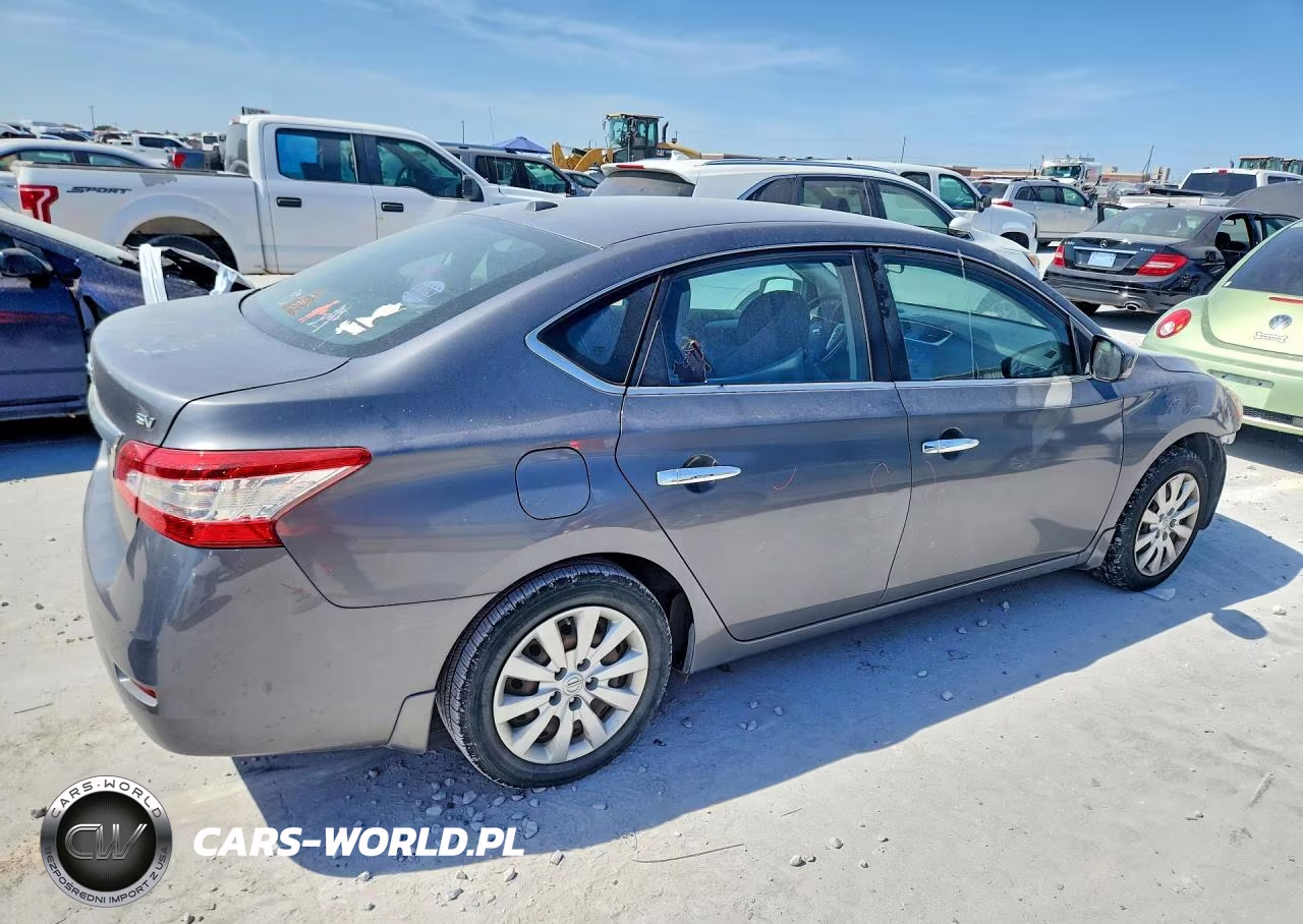 2015 Nissan Sentra Sv VIN:3N1AB7AP0FL666552 - 3