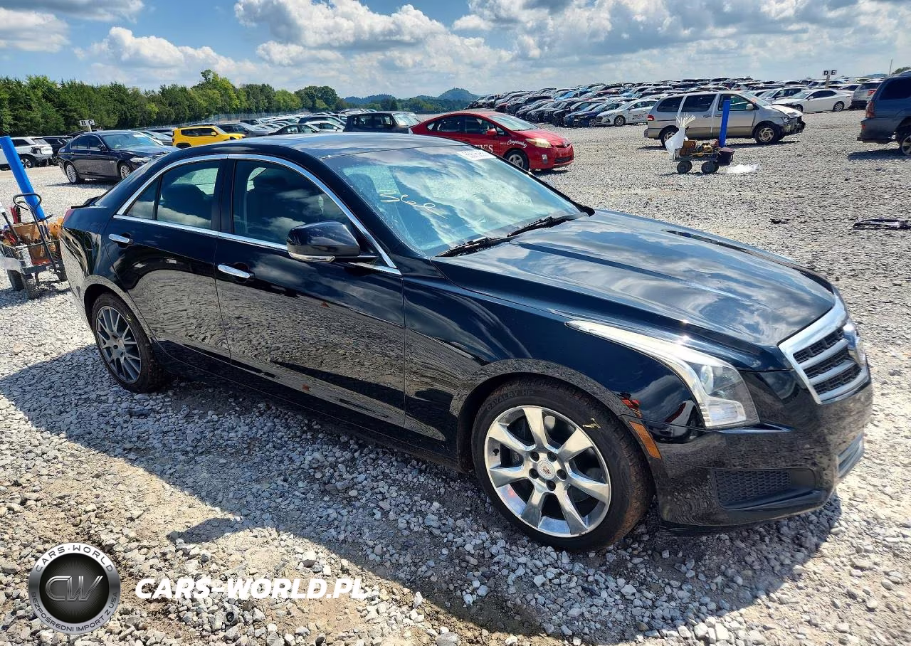 2014 Cadillac Ats Luxury VIN:1G6AB5RX8E0111708 - 4