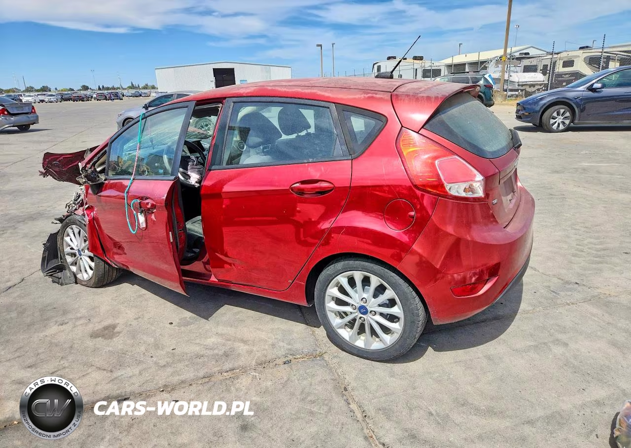 2014 Ford Fiesta Se VIN:3FADP4EJ2EM135013 - 2